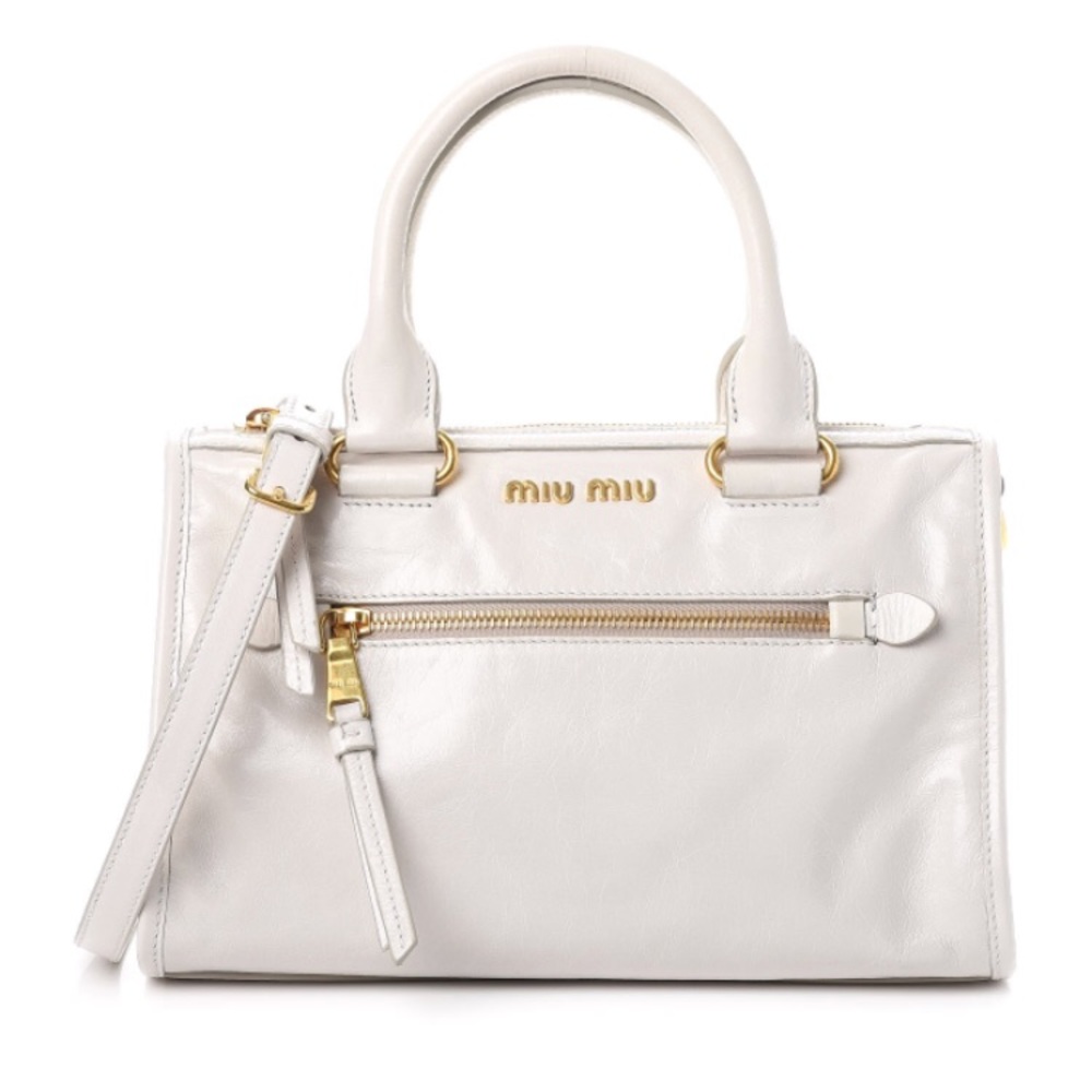 Miu Miu handbag satchel white NWOT